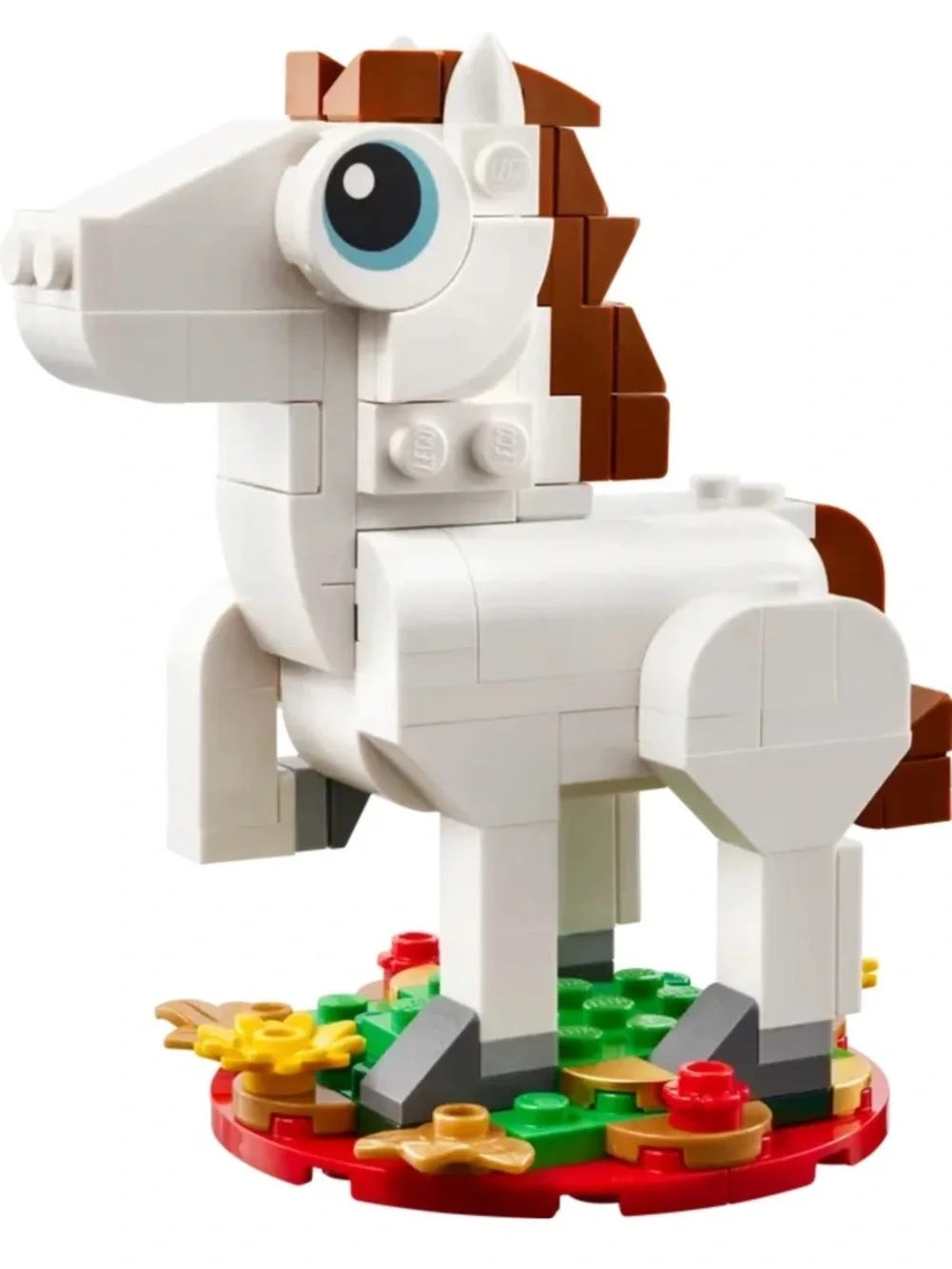 Lego | 2026 Year of the Horse Building Block Toy 133 pcs 3D White